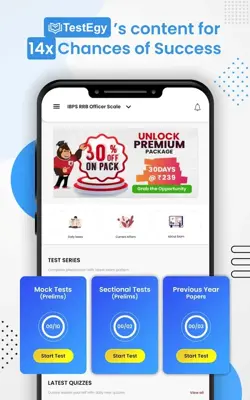 Mock Test, Test Series TestEgy android App screenshot 0